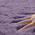 thumbnail image 6 of 3-Piece Memory Foam Bathroom Rug Set, Soft Velvet Fleece Non-Slip Bath Mats, Absorbent Modern Floor Mats for Bathroom, Laundry Room, Bedroom, Multiple Sizes, Brown/Green/Khaki/Purple/Gray, 6 of 8