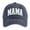 Navy, variant on Riforla Mama Hats for Women Funny Adjustable Mini Baseball Cap Womens Hats Red