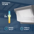 thumbnail image 2 of Luminario Publico Led ICON Wall Pack Opalino 60w 5000k 100-277v Ip65, 2 of 5