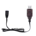 thumbnail image 1 of Cable de carga Usb Li-ion para Hs 18301 18302 18311 18312 1/18 Rc Car Afortunado Sencillez, 1 of 5