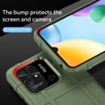 thumbnail image 4 of Case for Xiaomi Redmi 10A, Heavy Duty Shockproof Absorption Impact Resistant Protective Phone Case Bumper Rugged Cover for Xiaomi Redmi 10A HD Green, 4 of 14