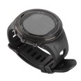 thumbnail image 1 of Fishing Barometer Watch, Multifunctional Waterproof Altimeter Thermometer for Anglers, Steel Ring, Black, Double Battery, 1 of 7