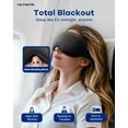 thumbnail image 4 of FSA HSA Eligible 3D Gel Cooling Sleep Mask: Cold Compress eye mask for Migraines, Weighted Blackout Eye Mask with Zero Pressure, Soothing Headache, Long Flights Travel, Nighttime & Stress Relief, 4 of 10