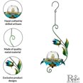 thumbnail image 3 of Regal Art & Gift Twinkle Hanging Solar Lanterns - Micro Pulsing LED Lights, Waterproof Outdoor Yard Decorations Made of Metal & Plastic for Lawn, Garden, Patios, Landscape & Pathway Lights - Bee, 3 of 6