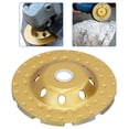 thumbnail image 4 of Rueda de Taza de Molienda, Disco de Corte de Diamante de Alta Resistencia Oro Resistente Para Moler Para Elgeniero, 4 of 7