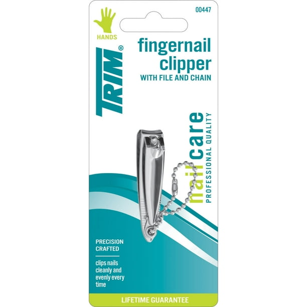 Trim Nail Clipper with File & Chain