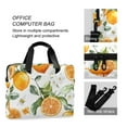 thumbnail image 4 of FORMRS 16" Laptop Sleeve Bag Carrying Case with Handle Travel Shoulder Briefcase, Orange Watercolor Bees, 4 of 8