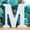 A569 M M, variant on Home Decor Wooden English Alphanumeric Ornaments Wooden Crafts Diy Letter Creativity 3.2 Inch Wooden Letter Wall Decoration Desktop Ornament Practical