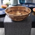 thumbnail image 6 of Lipper International Footed Flared Bowl, Large, Brown, 6 of 8