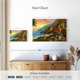 thumbnail image 4 of Elephant Stock Romantic Island Sunset Wall Art - Horizontal Canvas Wall Art - Living Room Wall Decor - Beach Canvas - Green And Yellow Decor By Dominic Davison - 12" x 8", 4 of 8