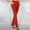 Red, variant on GaThRRgYP Women's Yoga Dress Pants,Women's Fashion Casual Temperament Solid Color Knitted Micro Pull Slim Flare Trousers