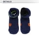 thumbnail image 5 of Calcetines de ciclismo Unique Bargains antideslizantes para exteriores, color azul marino y verde claro, tamaño M, neutros y universales, 1 par, combinación de colores, lunares, 5 of 6