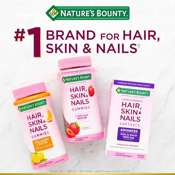 Nature’s bounty hair, skin, and nails Nature's Bounty Hair, Skin & Nails Vitamins with Collagen