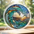 thumbnail image 6 of 83pc Acrylic Jigsaw Puzzle Suncatcher – 7.4in Sun Catcher Puzzle for Windows Hanging, Home & Garden Gift #005, 6 of 7