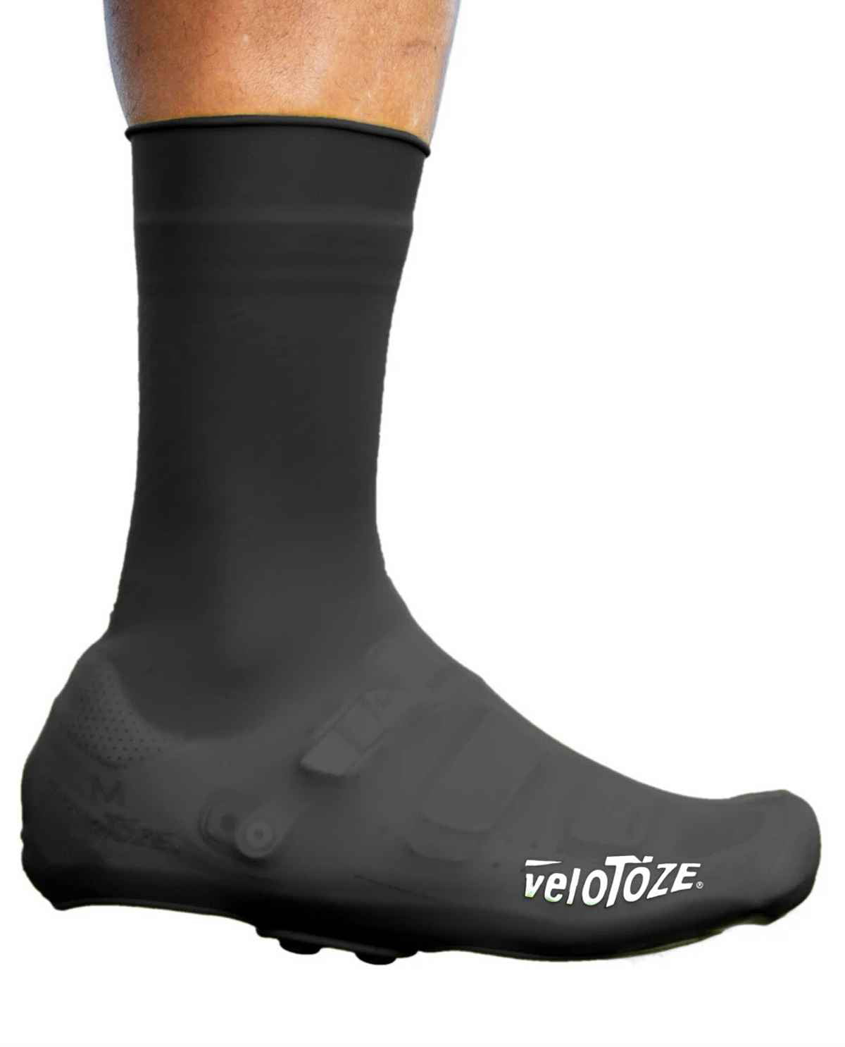 L Black VeloToze Shoe Covers Silicone 43-46 