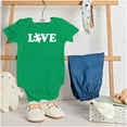 thumbnail image 3 of Love Autism Awareness Puzzle Piece Romper Boys or Girls Infant Baby Brisco Brands 24M, 3 of 6