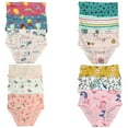 thumbnail image 5 of 12-Pack Cotton Briefs for Toddlers and Little Girls, Sizes 2T-7T - B&Q, 5 of 5
