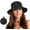 A Black, variant on Oversize XL XXL Large Wide Brim Waterproof UPF 50+ Bucket Sun Summer Travel Fishing Hiking Fisherman Hat Detachable Chin