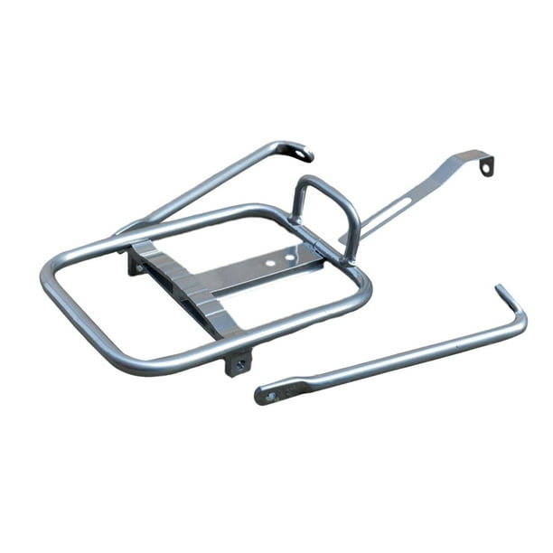 Portaequipajes para bicicletas, portaequipajes para bicicletas de montaña, fácil instalación Plata