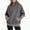 Dark Gray, variant on Womens Oversized Fake Two Piece Hoodies Fleece Sweatshirts Spring Fashion Pullover Sweaters Winter Clothes Red L