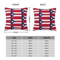 thumbnail image 3 of Puerto-Rico Flag Printed Decorative Square Throw Pillow Cover 16"x16", 3 of 7