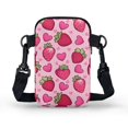 thumbnail image 2 of HELLHERO Strawberries Women Crossbody Bag Double-layer Adult for Casual Use 4.33"x1.97"x7.09", 2 of 7