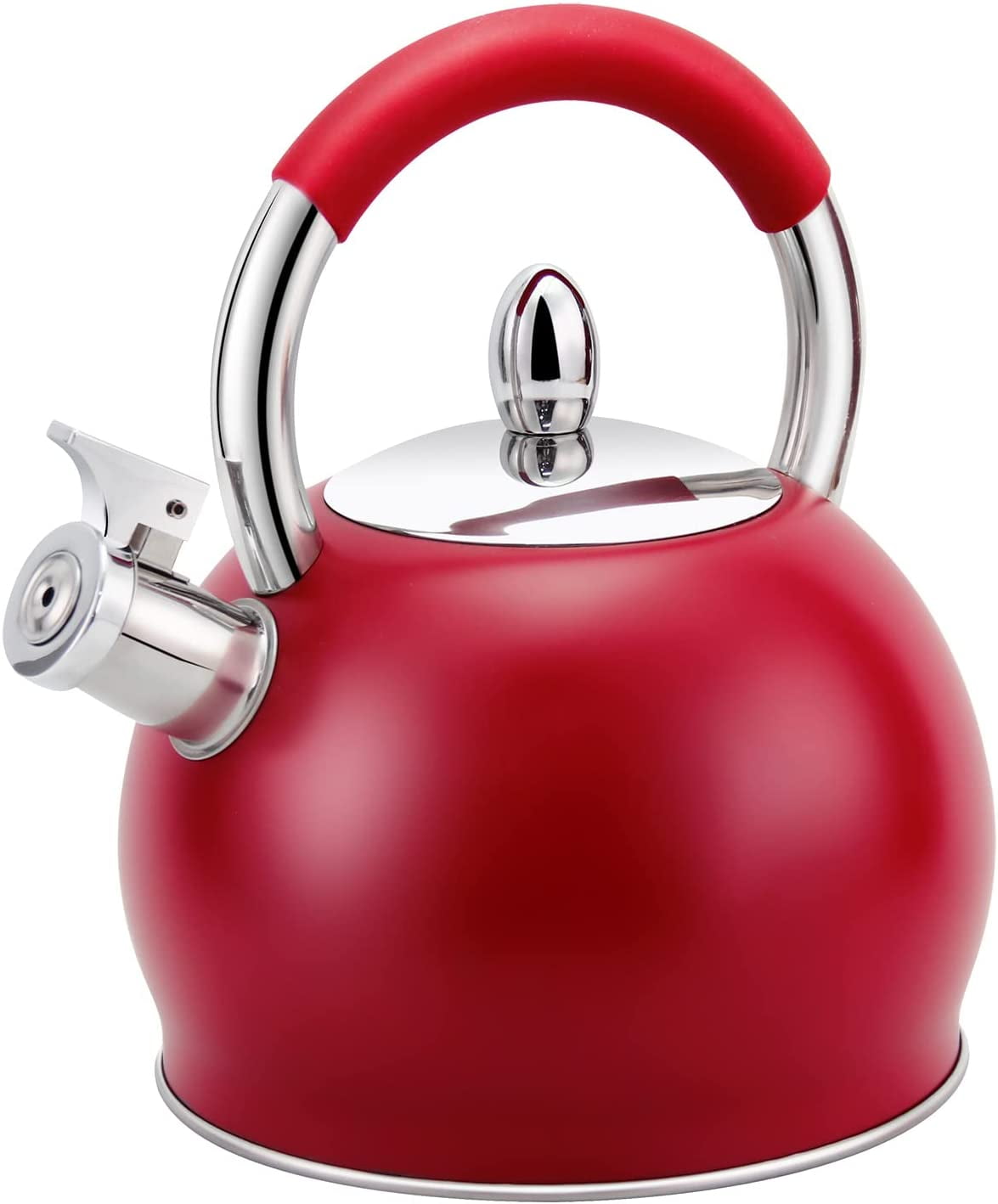 H Haus Roland Whistle Tea Kettle Stainless Steel Teakettle Teapot with