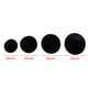 thumbnail image 5 of 4 pares de almohadillas de espuma para el oído de 60 mm para auriculares, negro, 5 of 9