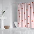 thumbnail image 3 of Strawberry Lover Bathroom Curtain Waterproof 84x72 Inch Elegant Modern Style for Home & Vacation Rental, 3 of 5