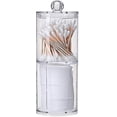 thumbnail image 1 of Caja de almacenamiento transparente para hisopos de algodón Almohadilla de maquillaje, Caja de almacenamiento de cosméticos, 1 of 2