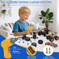 thumbnail image 3 of Juego STEM de camiones monstruo para armar y desarmar Trovogil, 3 of 7