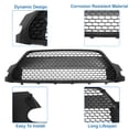 thumbnail image 4 of Unique Bargains No.5311202A50/5314102180 Front Upper Lower Hood Bumper Grille Grill for Toyota Corolla 20-22 1 Pcs Black, 4 of 6