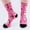 Pink, variant on Personalized Face Socks Custom Sock with Photo Funny Gifts for Men Women (Grey One Size)