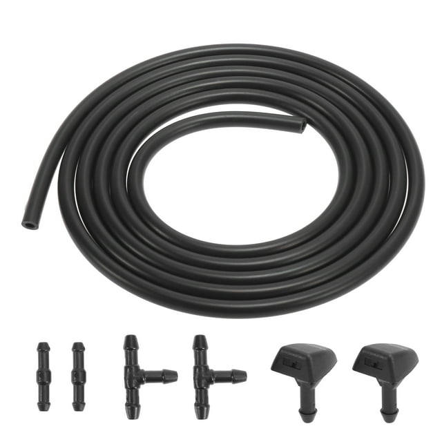7uds Coche Delantero Parabrisas Lavado Boquillas 2 Metros Manguera 30655605