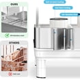 thumbnail image 4 of Dish Drying Rack Stainless Steel Dish Racks for Kitchen Counter Dish Drainers with Automatic Drainage Utensil Holder & Cups Holder Space Saving Kitchen Organizer, 4 of 7