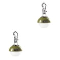 thumbnail image 2 of Linterna Led de camping Advancent 2piezas Verde Oscuro con gancho colgante Recargable brillo ajustable, 2 of 6