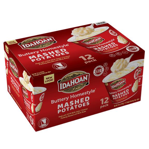 Idahoan Buttery Homestyle® Mashed Potatoes Cup Club Pack