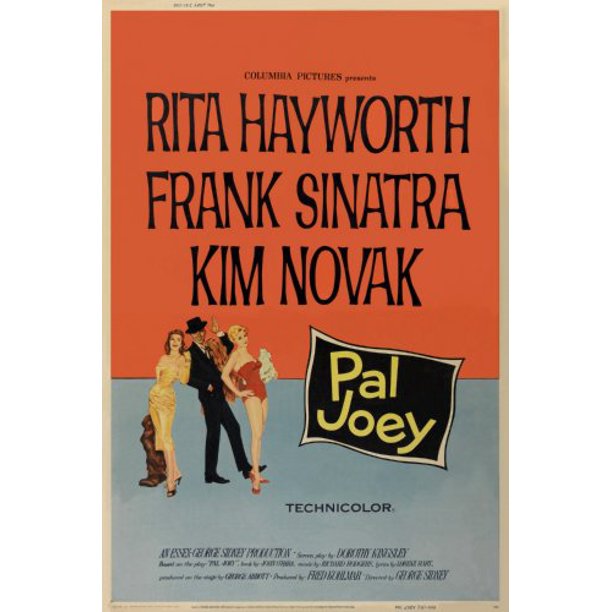 Pal Joey Movie Poster Metal Sign 8inx 12in Art Print On Metal 8x12 Walmart Com Walmart Com