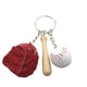thumbnail image 1 of Llavero de béisbol Juego de tres piezas Colgante Regalo Béisbol Tres en Uno Colgante de Moda, 1 of 2