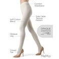 thumbnail image 3 of MeMoi Portland Side Cable Knit Sweater Tights - Womens - Female, S-M, Winter White, 3 of 10