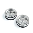 thumbnail image 2 of Losi Front Wheel Chrome 2 22S Drag LOS43045 RC Tire, 2 of 2