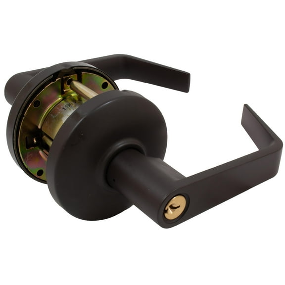 Hager 3570 Withnell Lever Storeroom Cylindrical Lock - Oil Rubbed Bronze