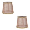 thumbnail image 4 of Decodeary Lamp Shade Decorative Cloth Lampshade for Bedside Parties Coffee 15 x 11 x 14cm 2Set, 4 of 6