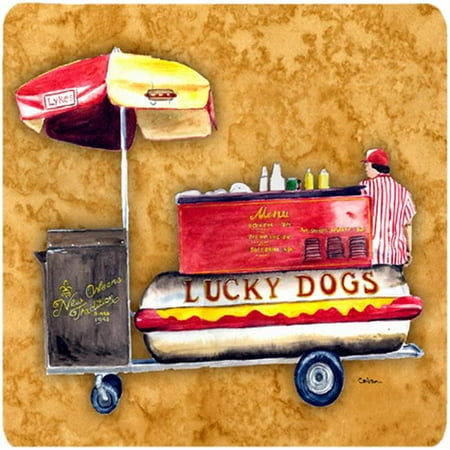 

Lucky Dog Foam Coasters - Set Of 4 3.5 x 3.5 In.