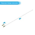 thumbnail image 4 of Unique Bargains 1.6M/5.2ft Telescopic Handheld Flagpole,1Set Pointer Stick Sponge Handle Yellow, 4 of 8
