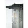 thumbnail image 5 of Elegant Lighting Keaton 8 Inch Outdoor Wall Sconce In Black, 5 of 8