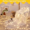 thumbnail image 4 of HIDAWN 12 Pack Upgrade Fairy Lights CR2032 Battery Operated,9.8ft 30 LED Waterproof Mini String Lights Copper Wire Firefly Starry Lights-Warm White, 4 of 9