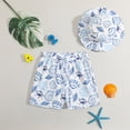 thumbnail image 2 of Shadoumai Swimming Trunks for Boys Cute Print Elastic Waist Beach Board Shorts Stretch Beach Shorts Swim Trunk for Boys Swimming Trunks Clothes, 2 of 6