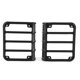 thumbnail image 1 of 7.09inch Black Retro Motorcycle Headlight Grill Round Cover Mask, 1 of 4