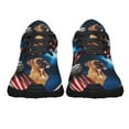 thumbnail image 5 of Boxer American Flag Us Shoes Women's Fashion Sneakers Tennis Running Shoes for Men Women Black Size 13, 5 of 7